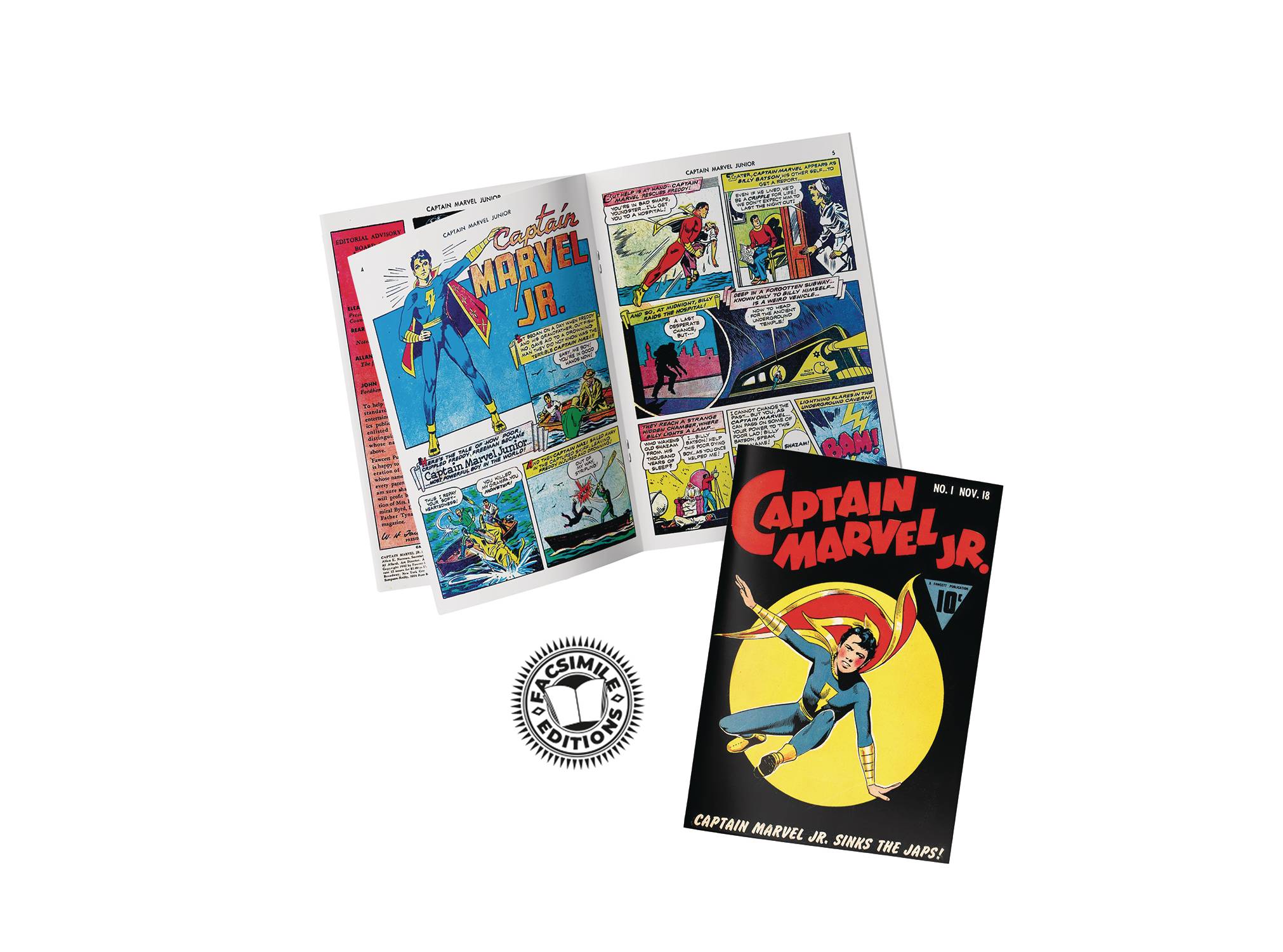 PS ARTBOOKS CAPT MARVEL JR FACSIMILE ED #1 - PRE ORDER/ÖN SİPARİŞ [JUL25]