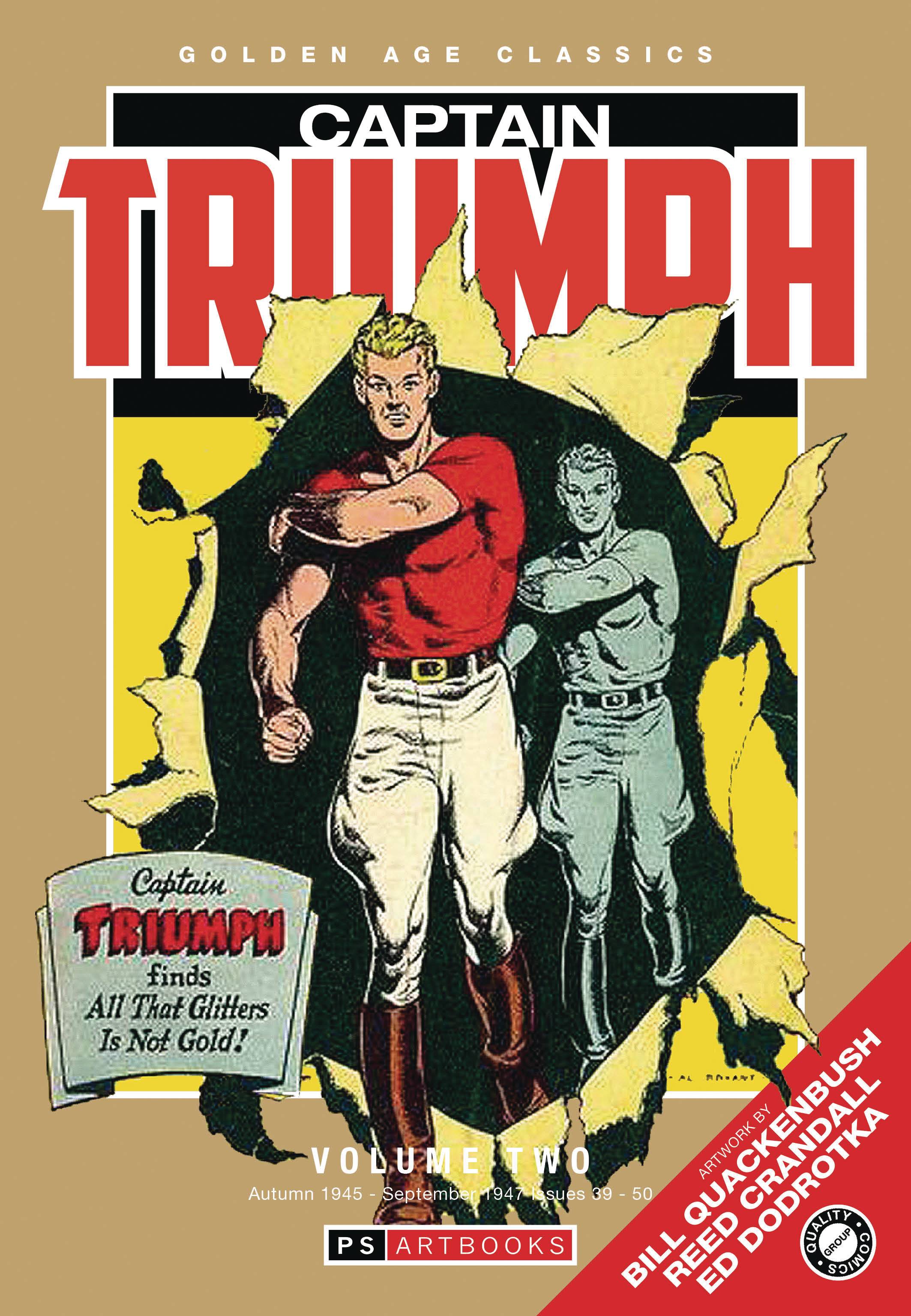 GOLDEN AGE CLASSICS CAPTAIN TRIUMPH HC VOL 02 - PRE ORDER/ÖN SİPARİŞ [JUL25]