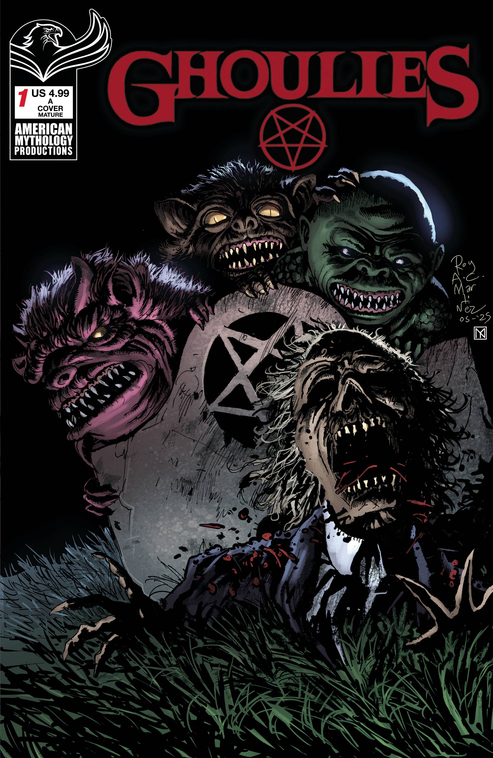 GHOULIES #1 CVR A MARTINEZ - PRE ORDER/ÖN SİPARİŞ [JUL25]