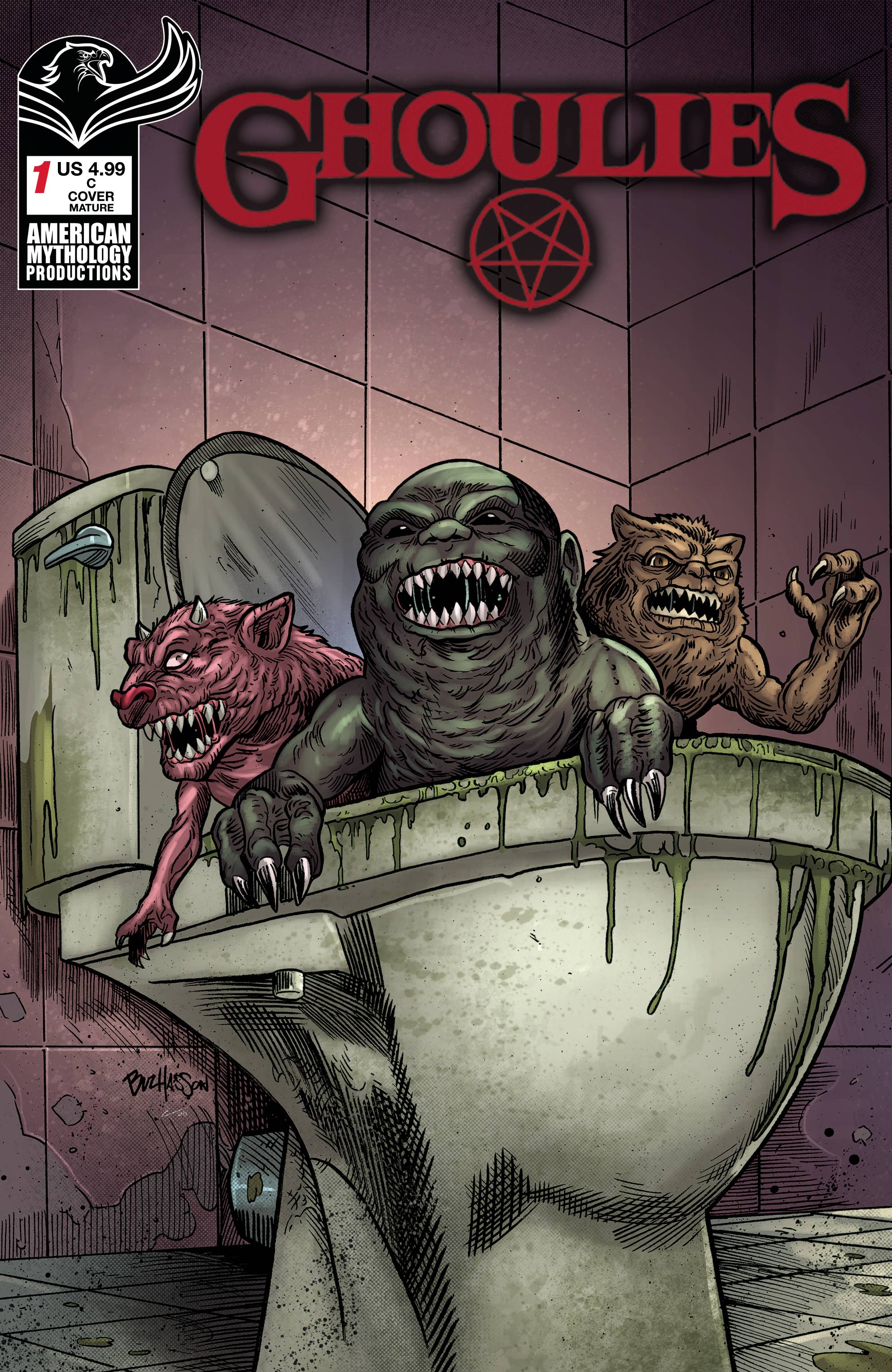 GHOULIES #1 CVR C HASSON - PRE ORDER/ÖN SİPARİŞ [JUL25]
