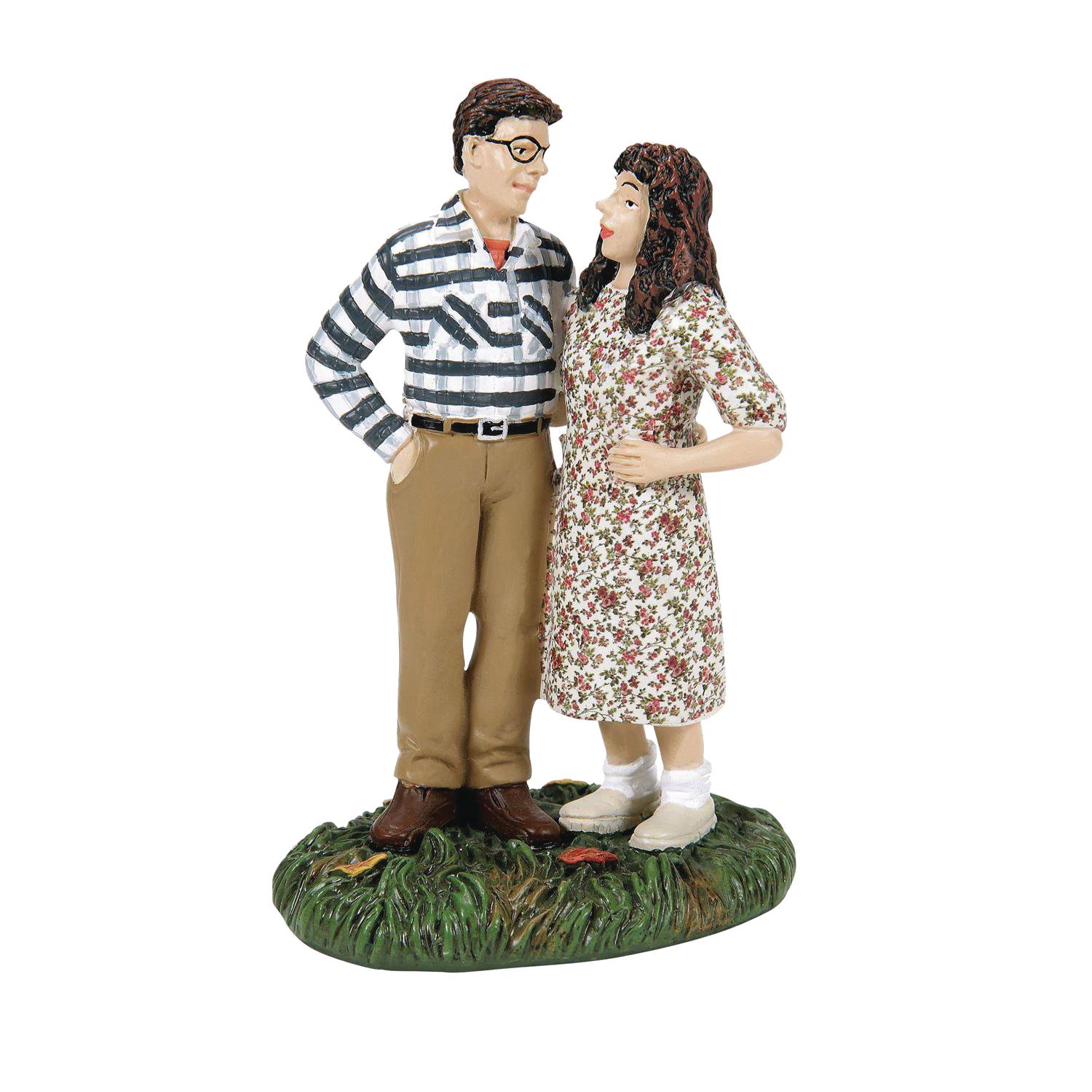D56 BEETLEJUICE MR AND MRS MAITLAND 3.5IN STATUE