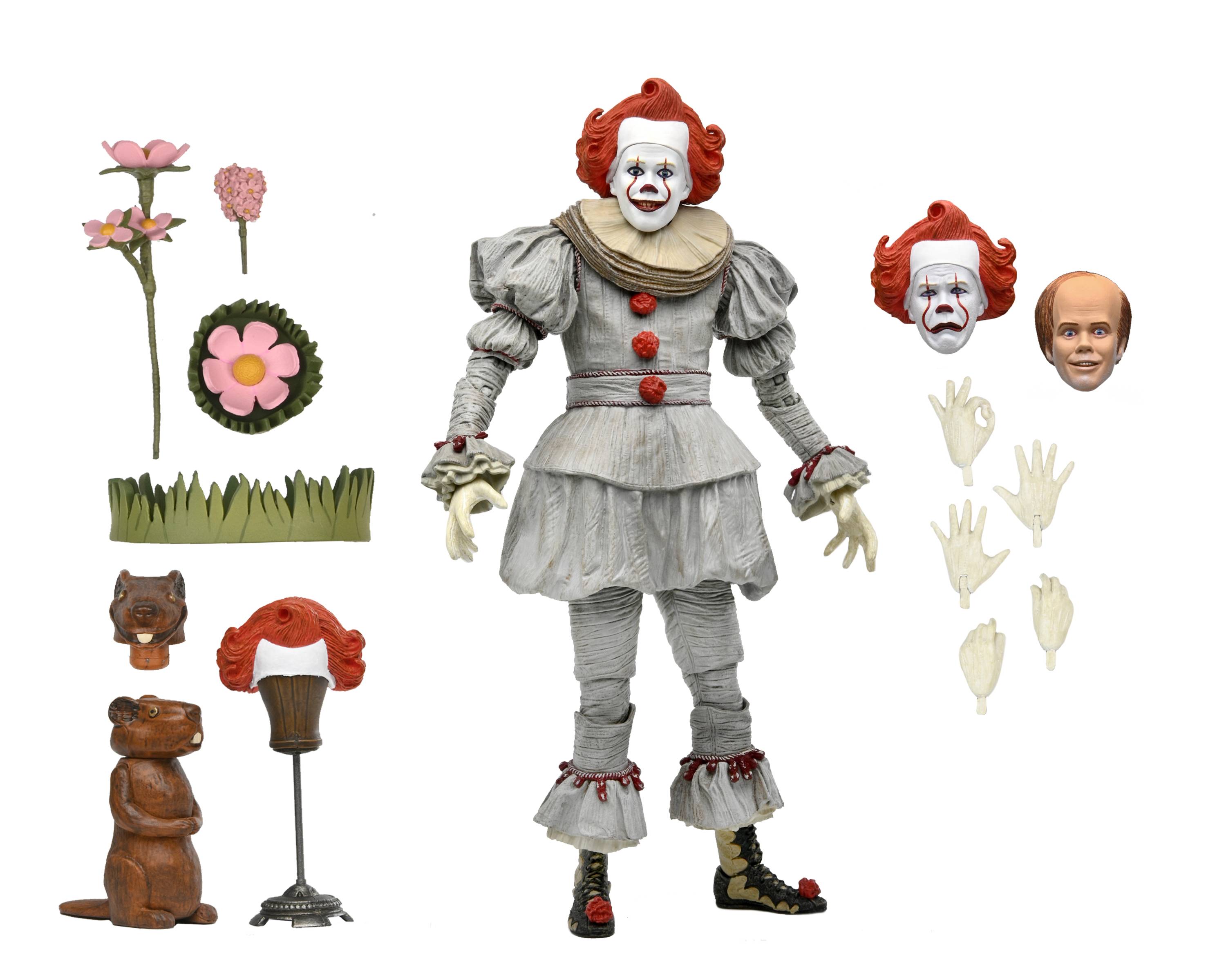 WELCOME TO DERRY ULTIMATE BOB GRAY PENNYWISE 7IN AF  (C