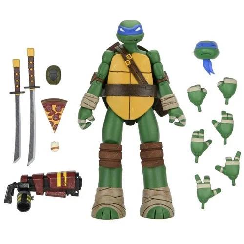 TMNT 2012 CARTOON ULTIMATE LEONARDO 7IN SCALE ACTION FIGURE