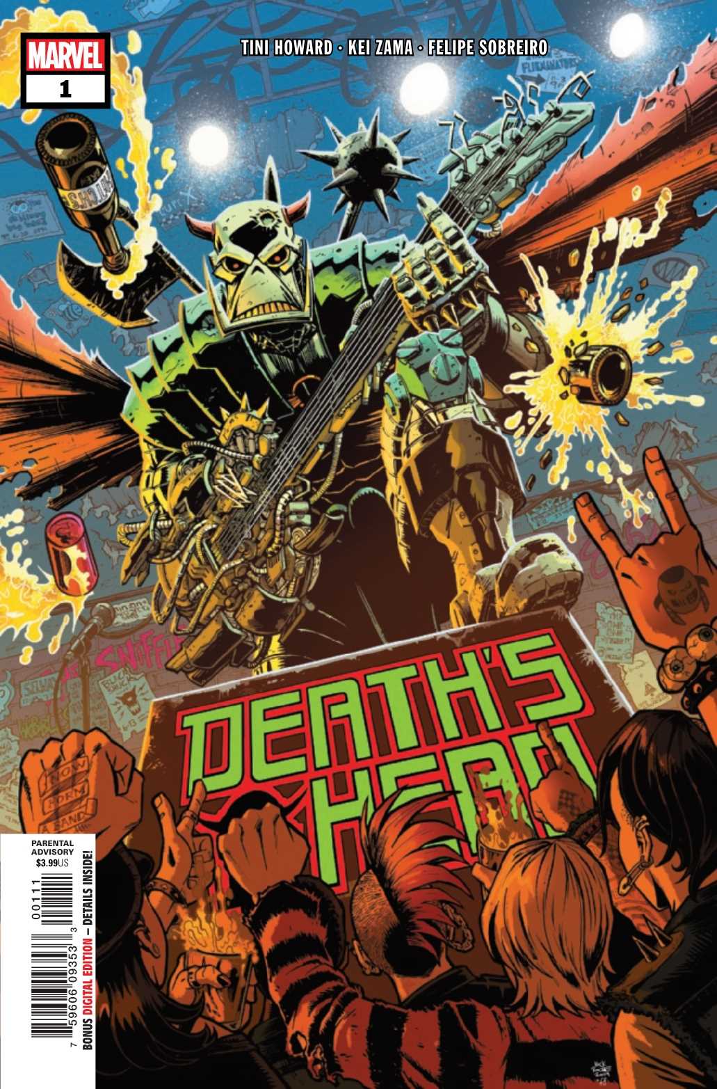 MAY190749 - DEATHS HEAD #1 (OF 4) MCCREA CONNECTING VAR - Previews World