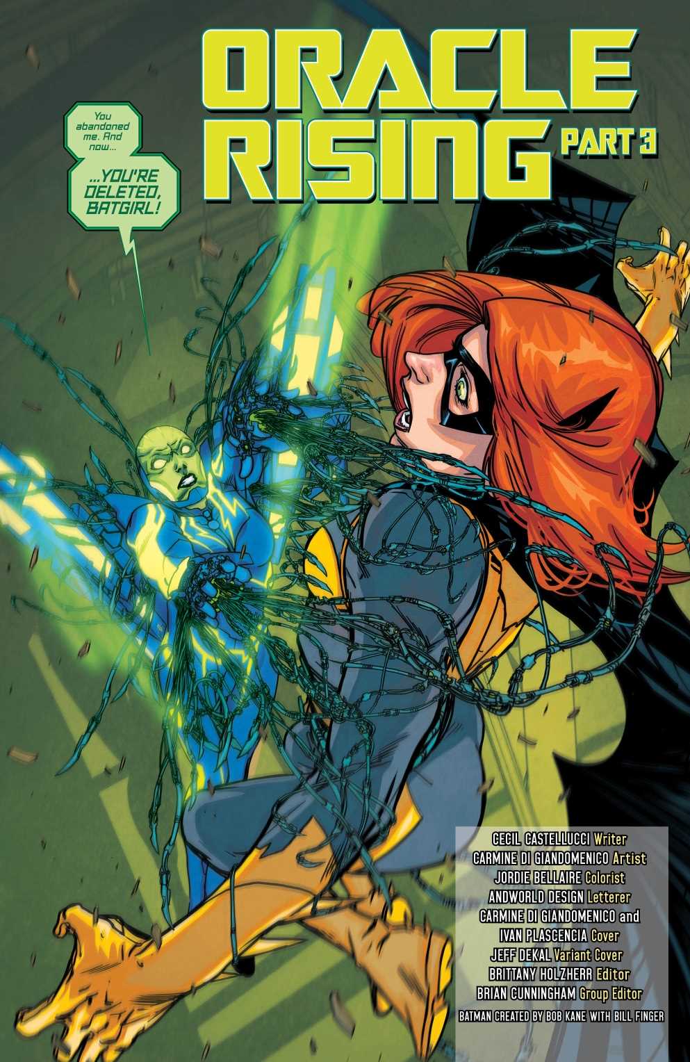 BATGIRL #39 YOTV