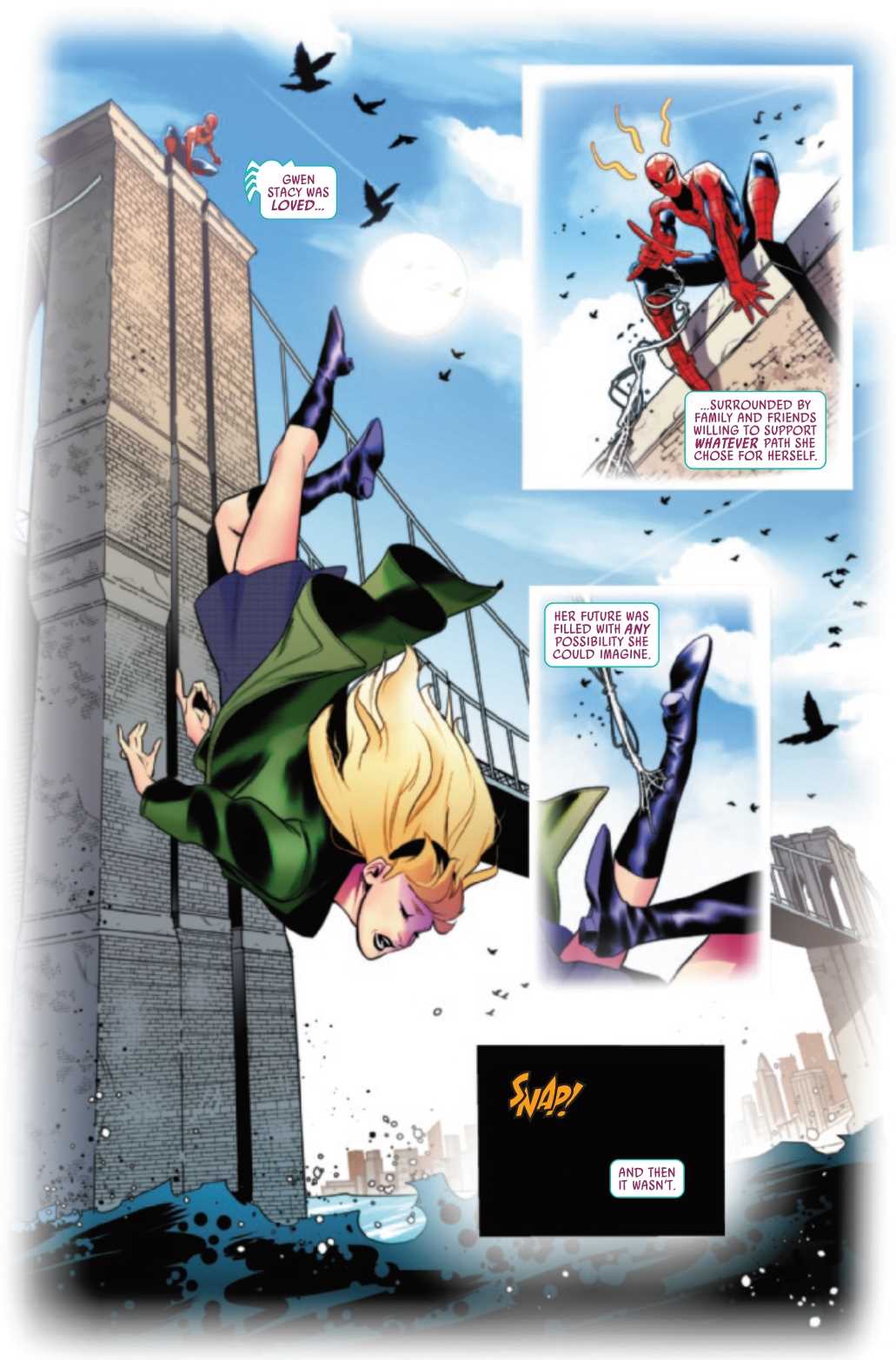 SPIDER-GWEN THE GHOST-SPIDER #1 PABLO VILLALOBOS VAR
