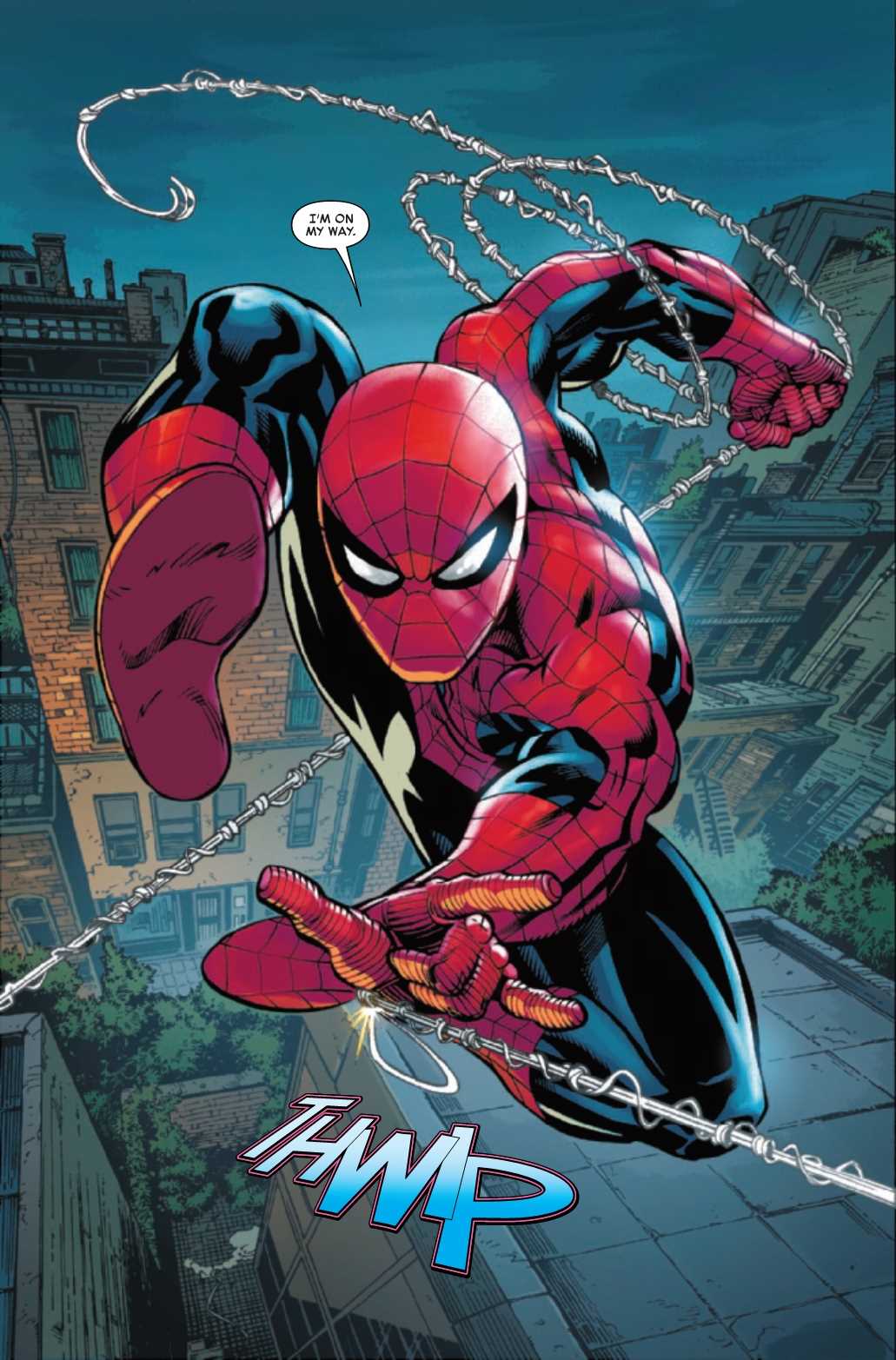 AMAZING SPIDER-MAN #50 IBAN COELLO BLACK COSTUME VAR