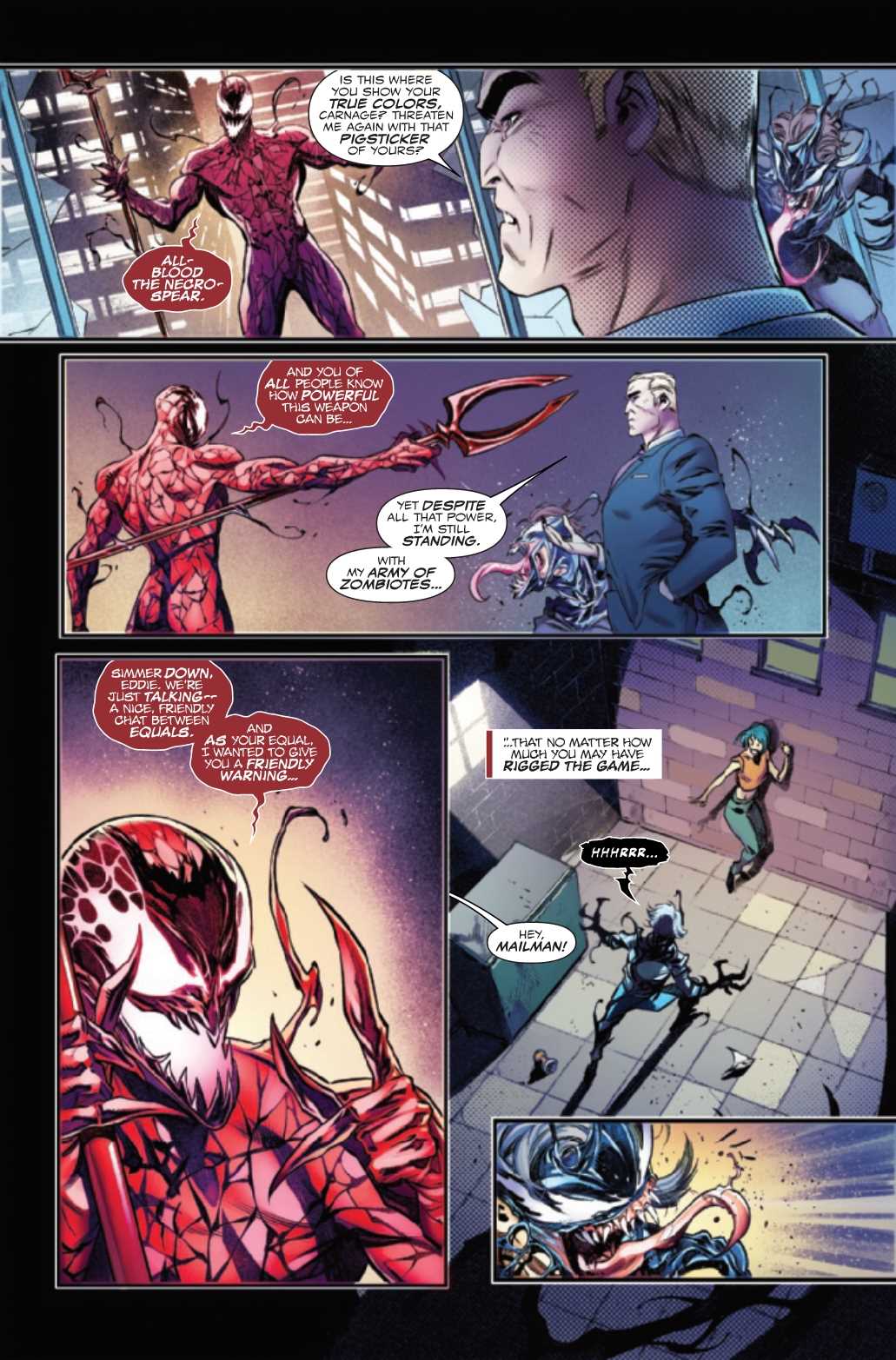 VENOM WAR #3 (OF 5) CLAYTON CRAIN VENOM HORSE VAR