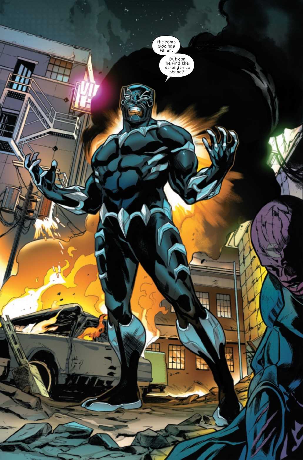 ULTIMATE BLACK PANTHER #10 SEAN IZAAKSE VAR