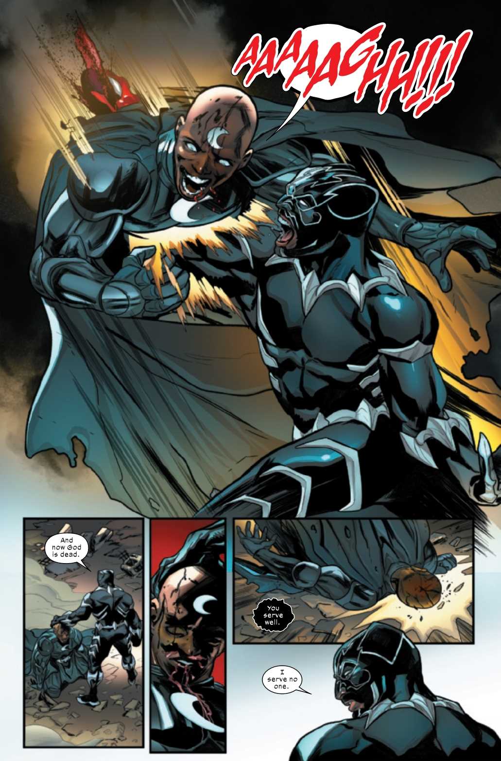 ULTIMATE BLACK PANTHER #10 SEAN IZAAKSE VAR