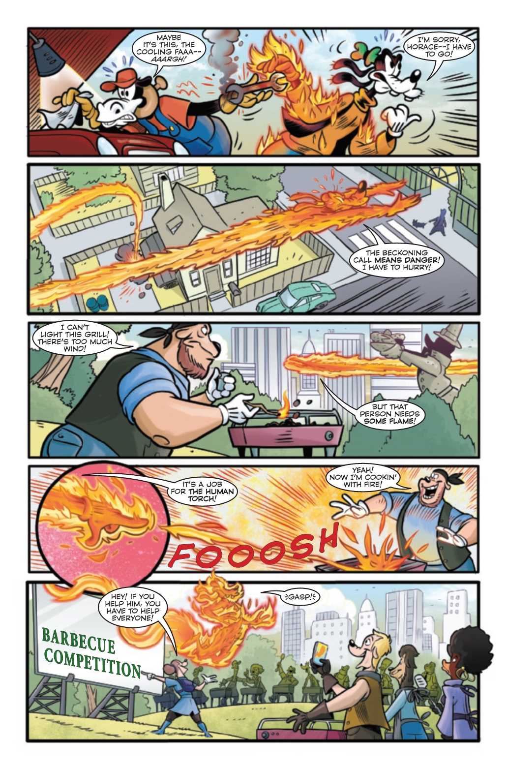 WHAT IF MICKEY & FRIENDS BECAME FANTASTIC FOUR #1 ZULLO VAR