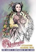 LADY MECHANIKA STEAMPUNK COLORING BOOK TP Thumbnail