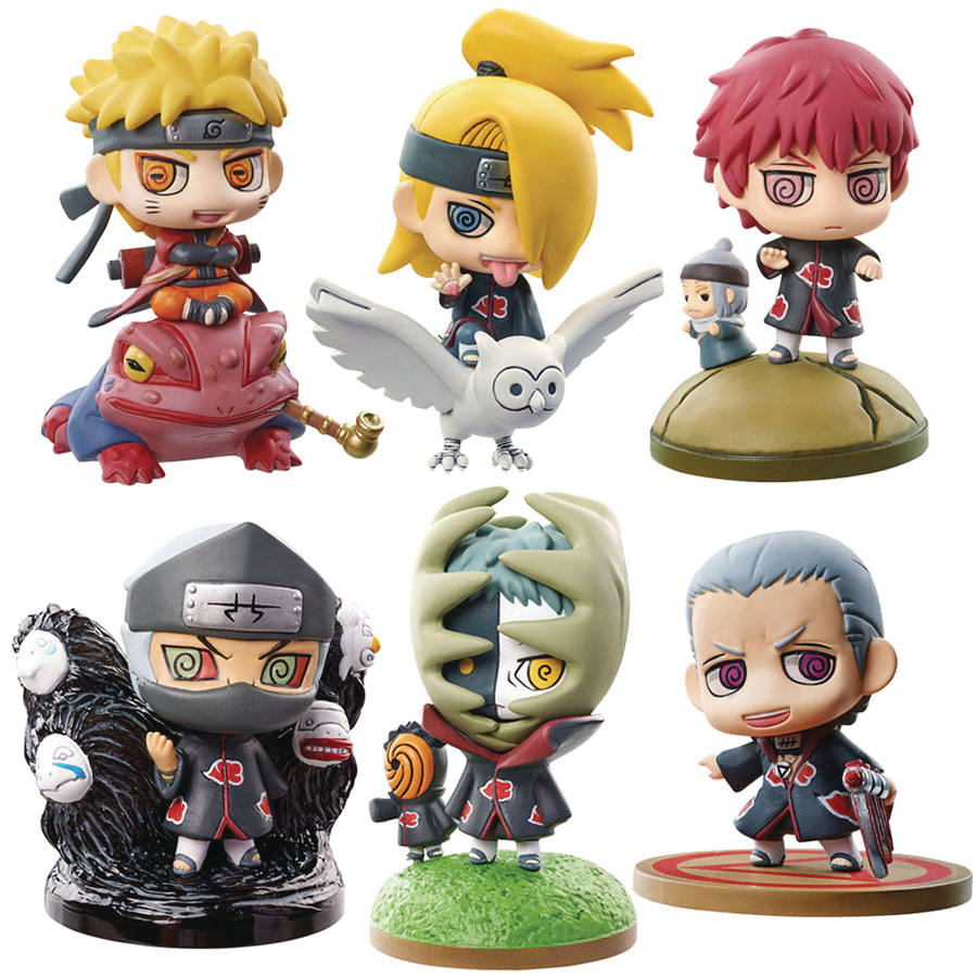 PREVIEWSworld - NARUTO AKATSUKI PT 1 PETIT CHARA LAND PREVIEWSworld - NARUTO AKATSUKI PT 1 PETIT CHARA LAND