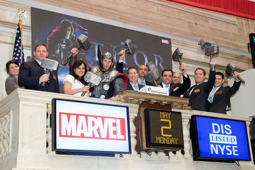 MarvelThorAtNYSE_1