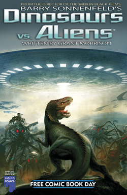 FCBD 2012 Dinosaurs versus Aliens