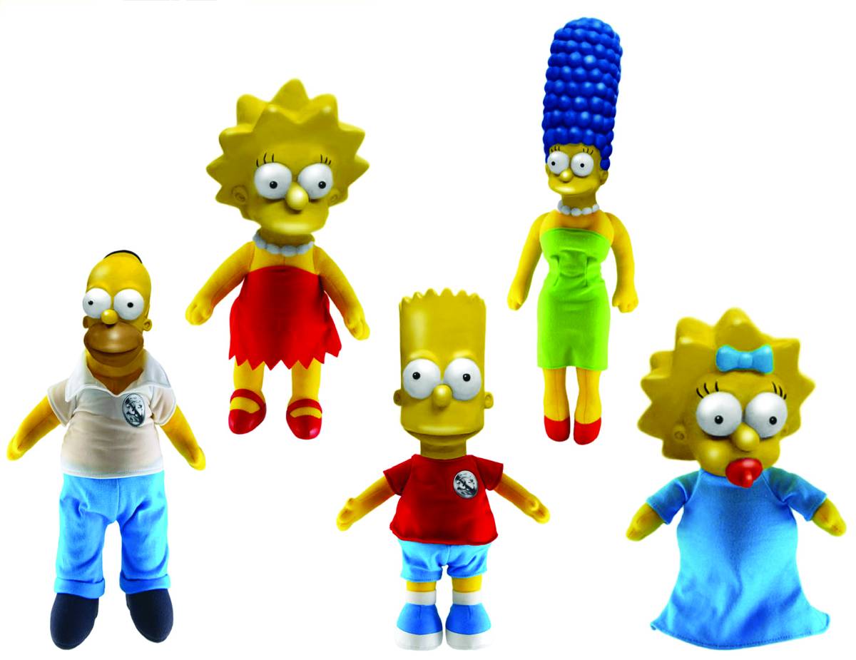 the simpsons plush universal