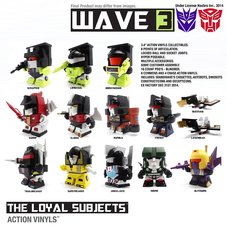The Loyal Subjects Transformers Series 3 Scrapper Sound Fx 