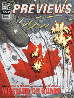 Front Cover -- Image Comics' We Stand on Guard