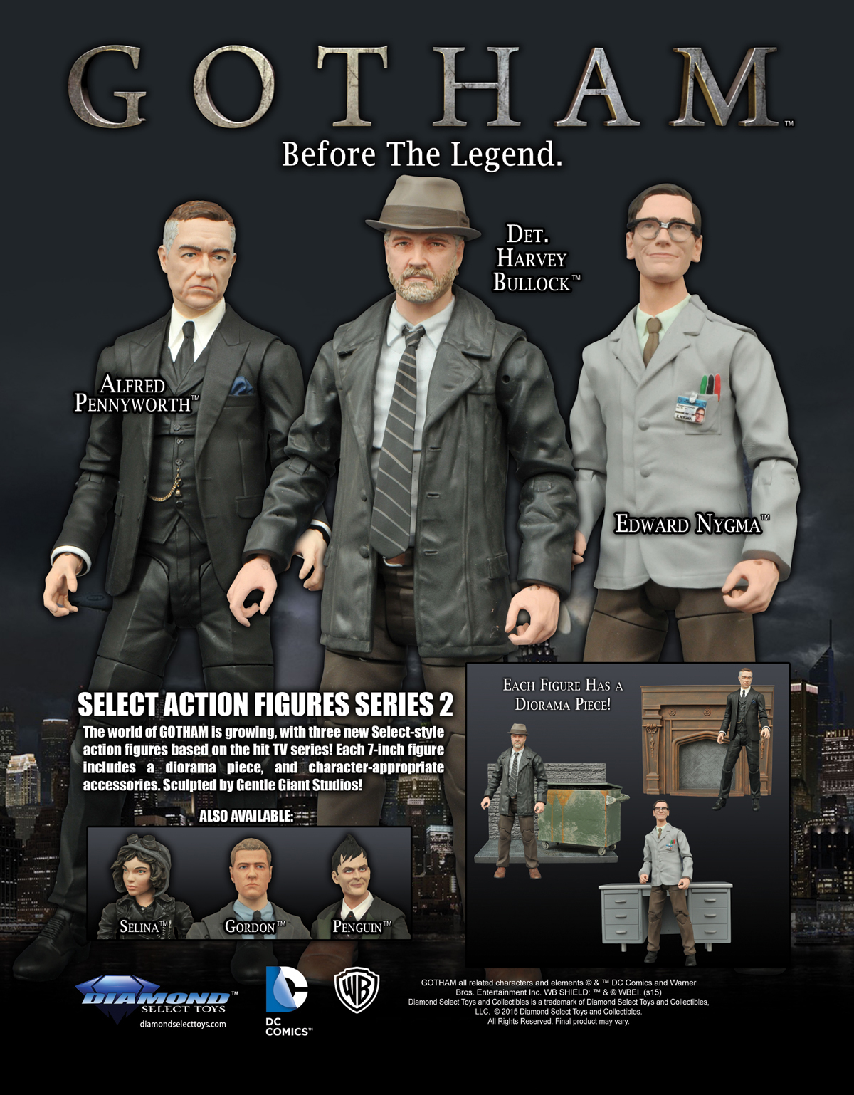 Gotham Select Series 2 Figures Available To Pre-Order - Previews World