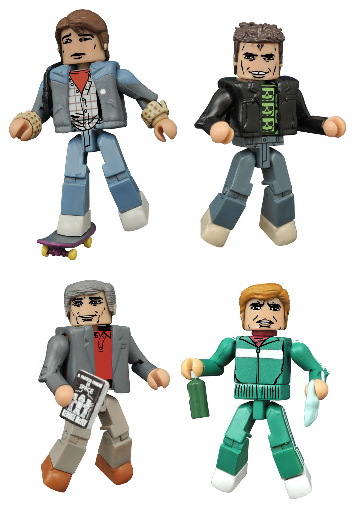 Back to the Future Minimates Return to Hill Valley 1985 George McFly 