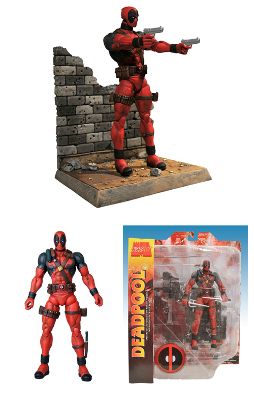 DEADPOOL Diamond Select Toys Marvel Minimates Deadpools Assemble Box Set 4 Pack 