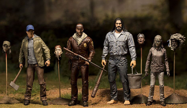 walking dead comic figures