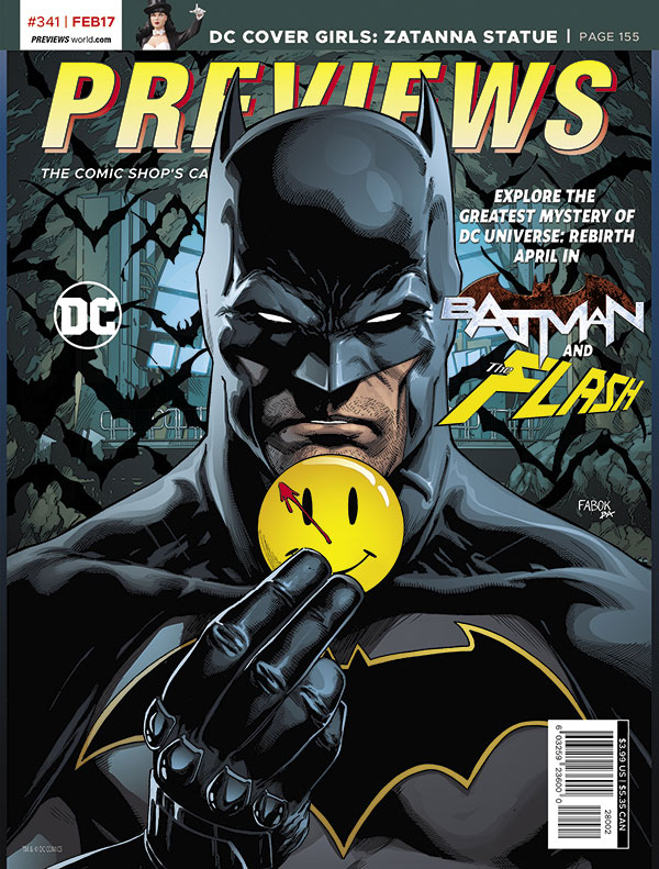 Back Cover -- DC Entertainment's Batman #21 (The Button, Part 1)