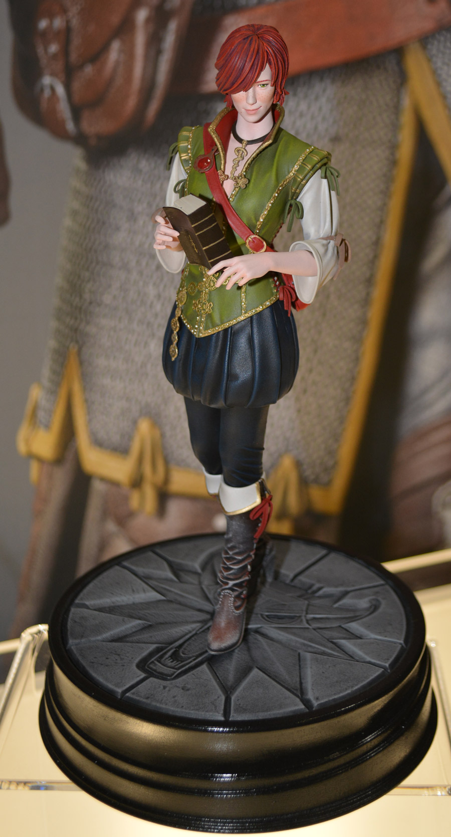 25 cm DARK HORSE PVC STATUE 10" /ca THE WITCHER WILD HUNT SHANI FIGURE 