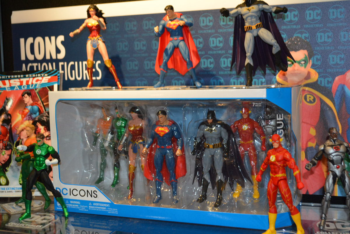 dc icons justice league rebirth 7 pack