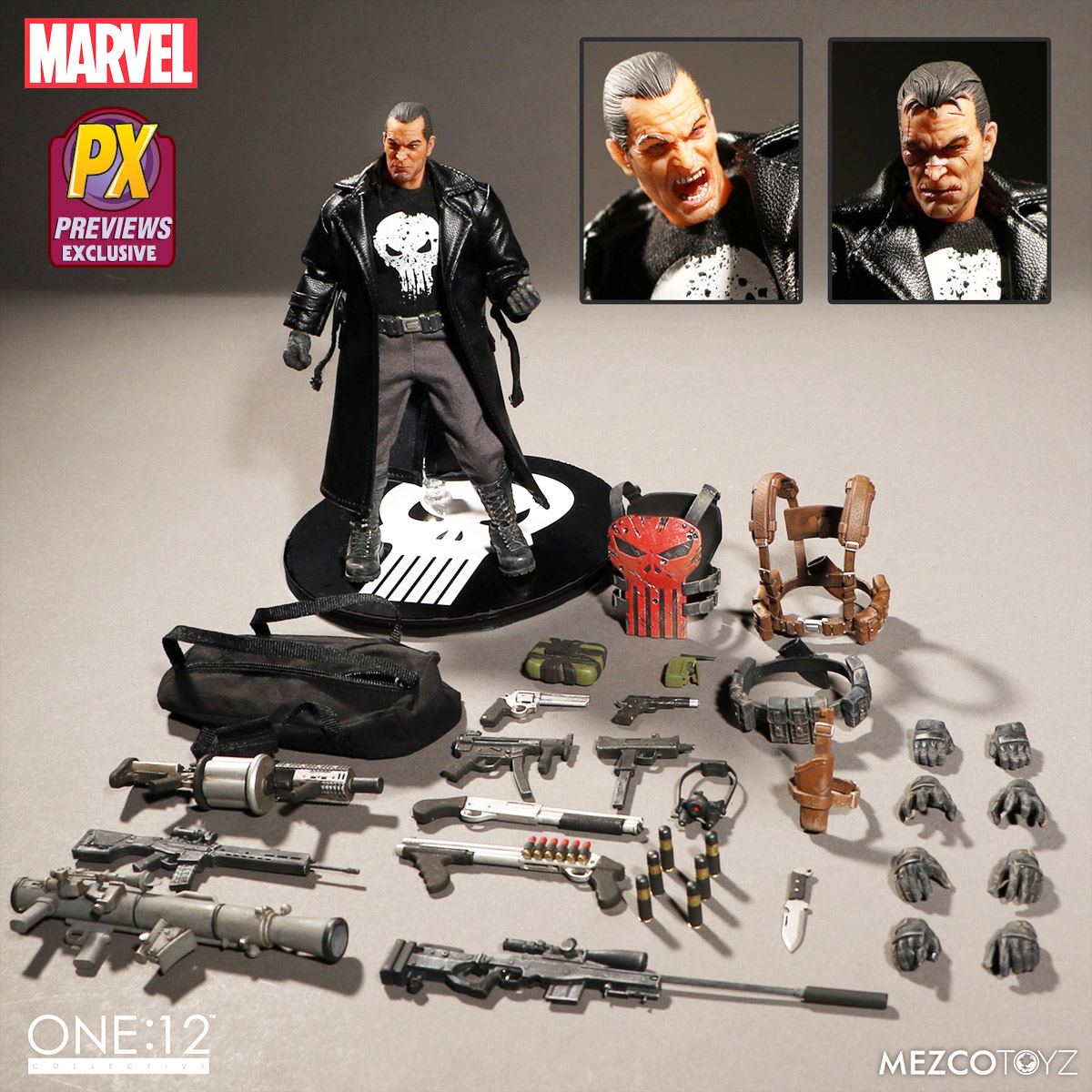 mezco punisher deluxe