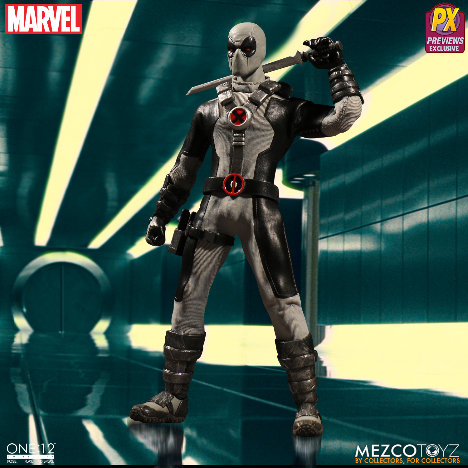 Mezco Toys MAR178670 One 12 Collective Marvel X-Force Wolverine Action Figure Diamond Comic Distributors Action Figures
