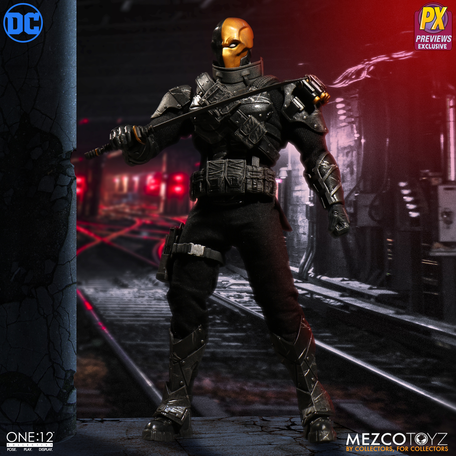 mezco deathstroke stealth