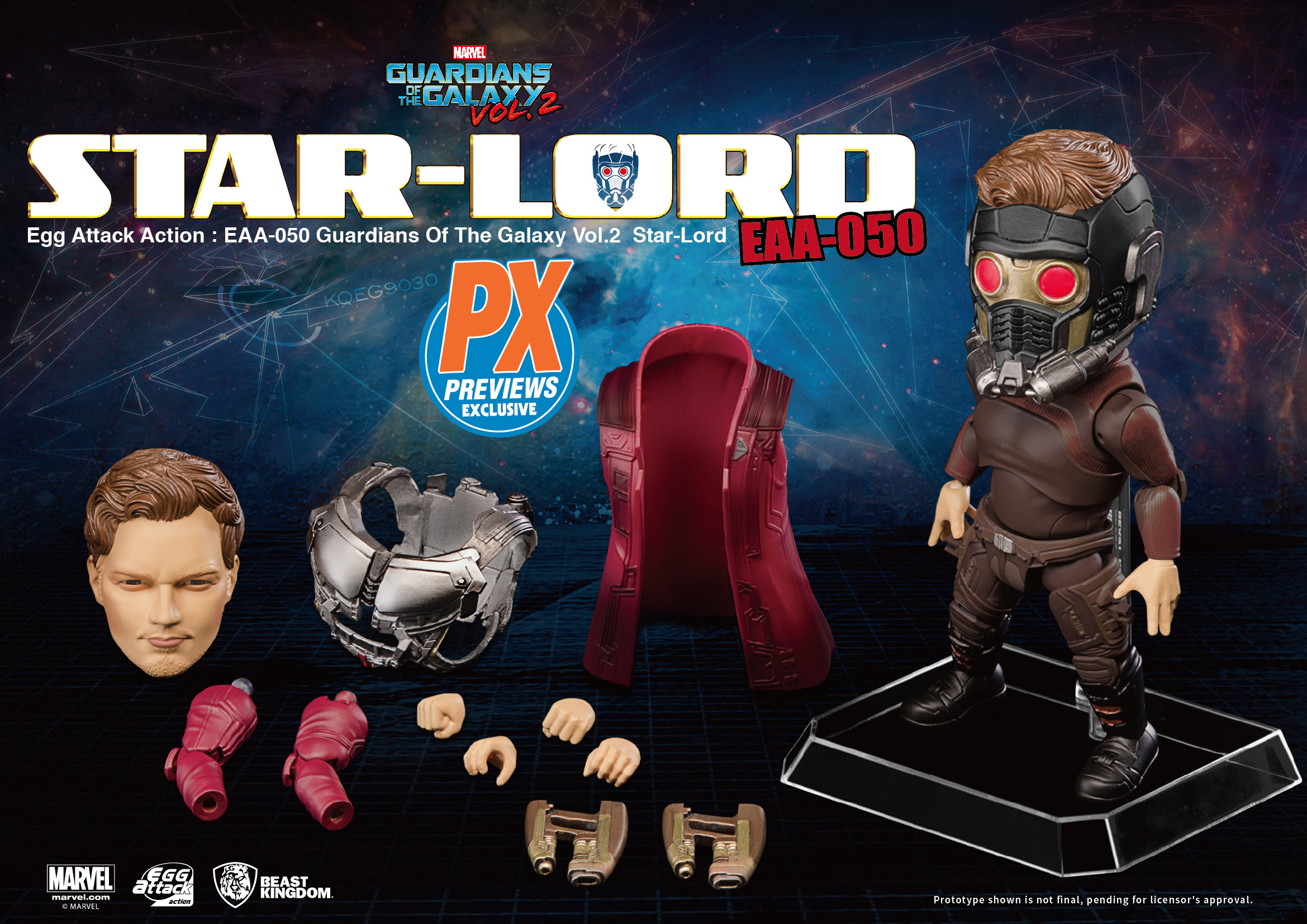Star-Lord Egg Attack Action Figure Is A PREVIEWS Exclusive 