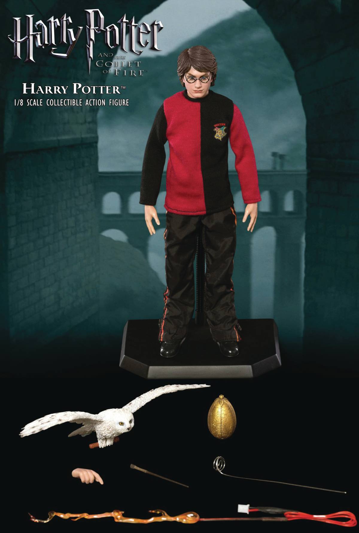 Star Ace Real Master Series Action Figure 1/8 Harry Potter 2.0 Uniform Ver 23 cm 