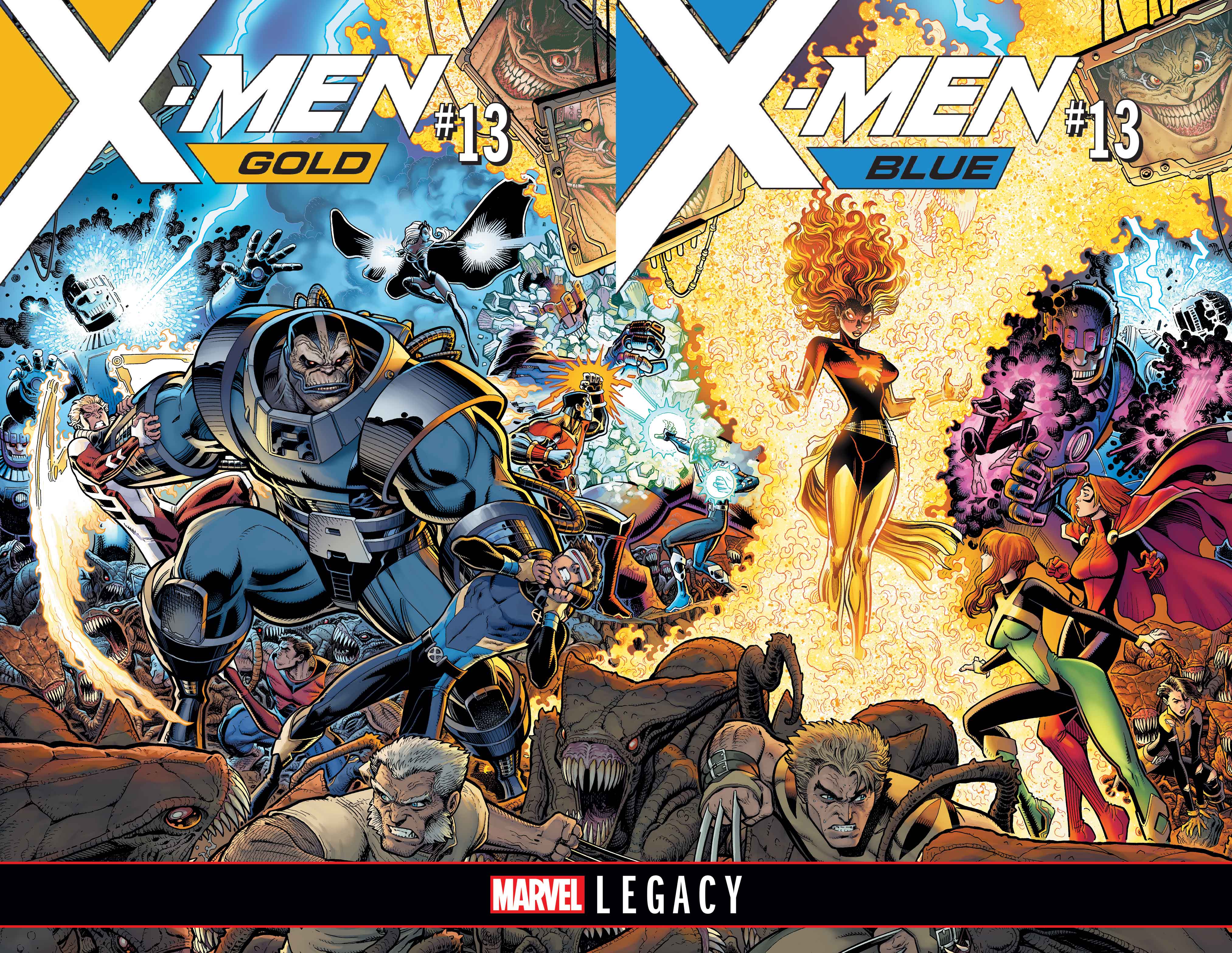 marvel legacy unveils new series falcon x men blue and gold and