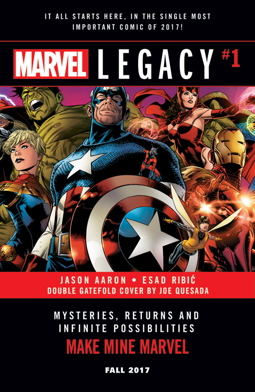 Marvel Legacy #1 Launch Parties Coming To Comic Shops September 27th