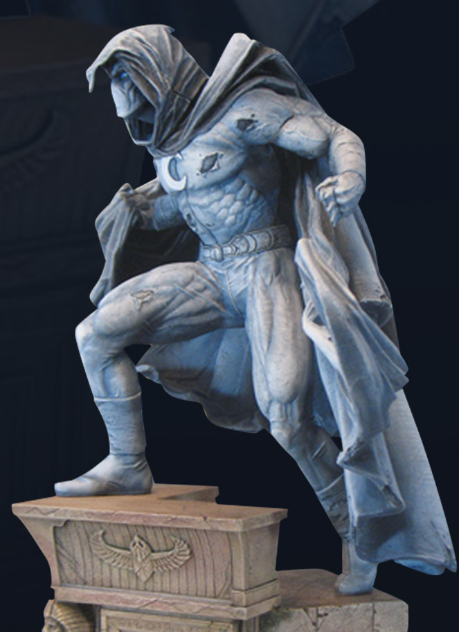 diamond select moon knight statue