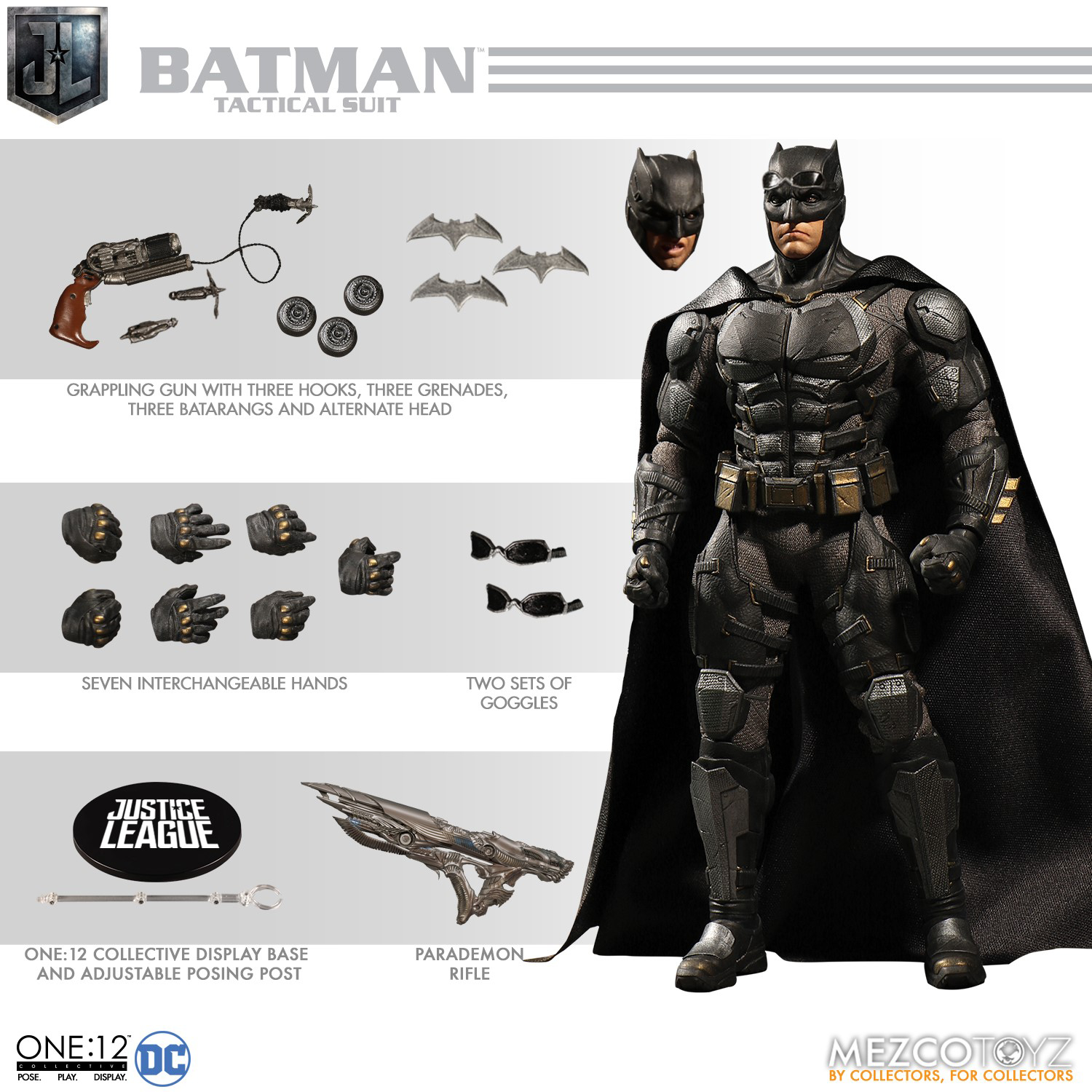 Rifle: Hot Toys Batman Grappling Gun