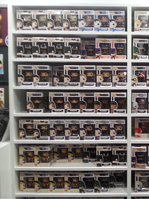 Funko POP! display in Pop-Up Store