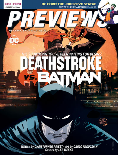 Front Cover -- DC Entertainment's Deathstroke #30