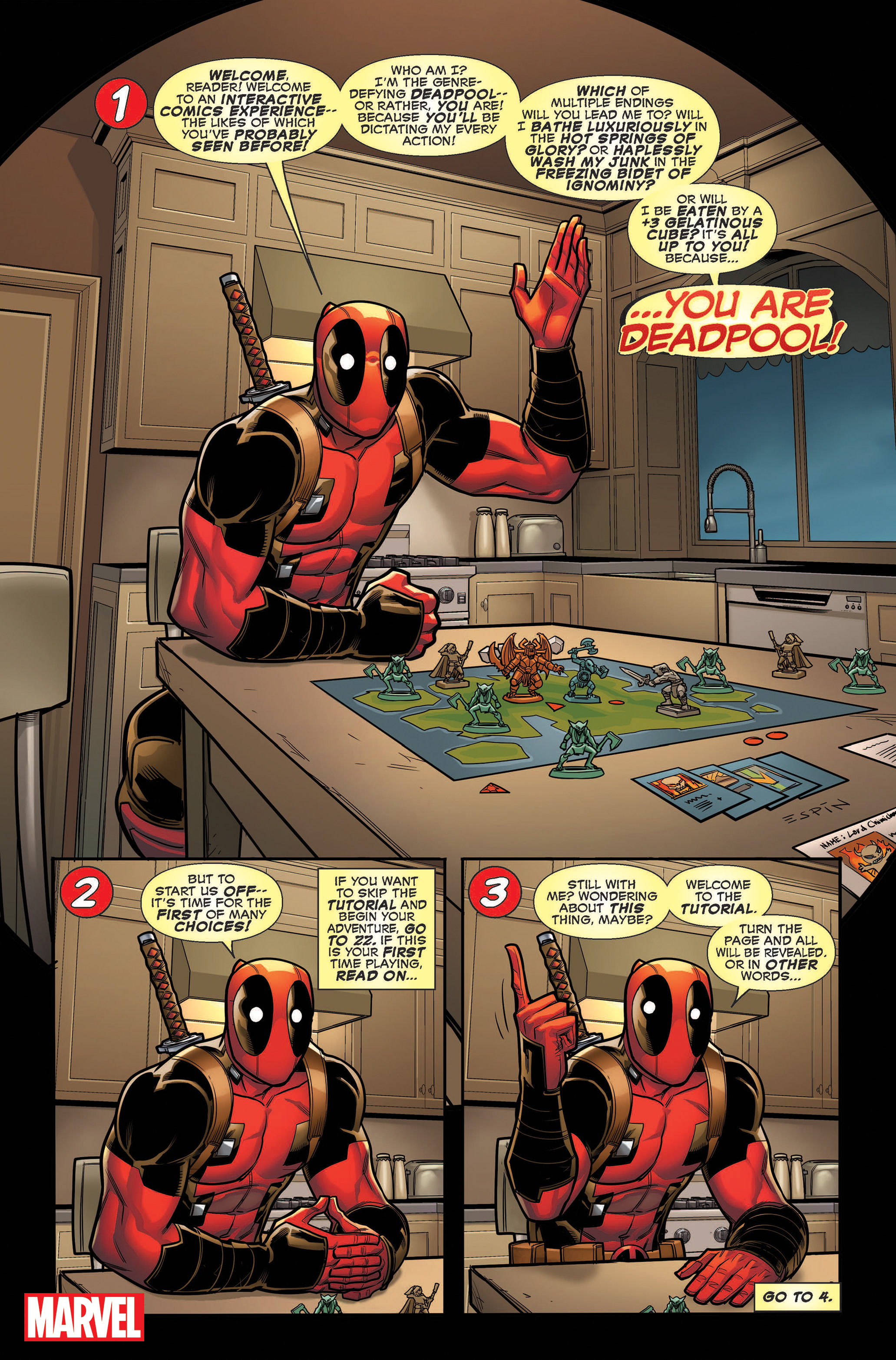 You Are Deadpool Which Path Will You Choose Previews World