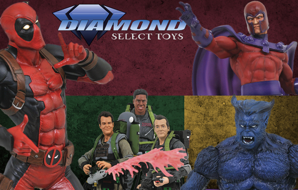 DIAMOND SELECT TOYS Marvel Select Beast Action Figure Diamond Comic Distributors MAR182431