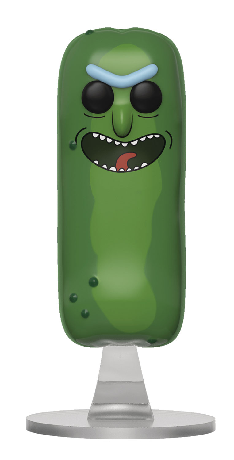 pickle rick pop glow in the dark