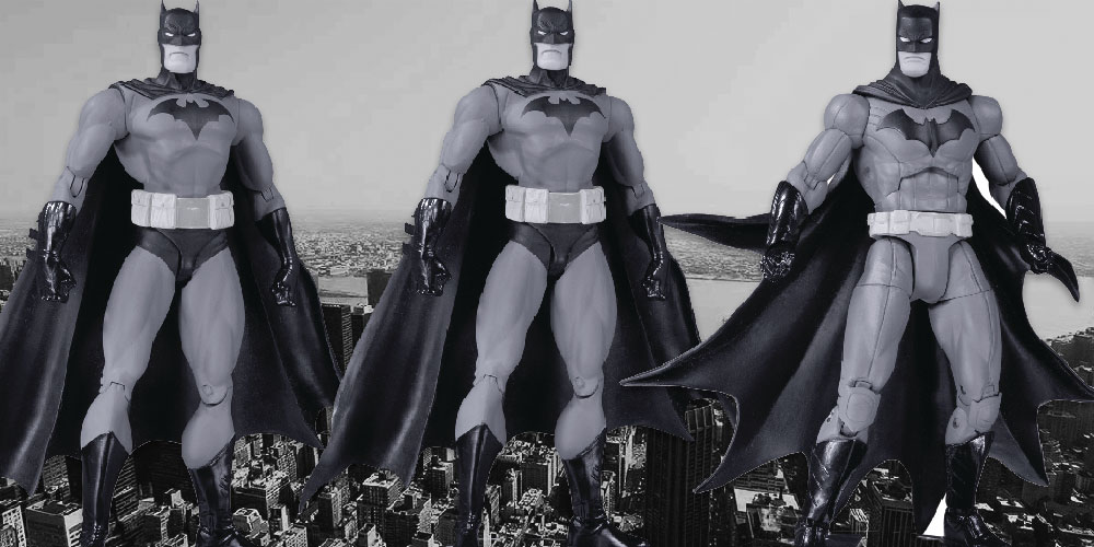 DC Collectibles Jim Lee Black & White Batman Figure 20th Anniversary for sale online 