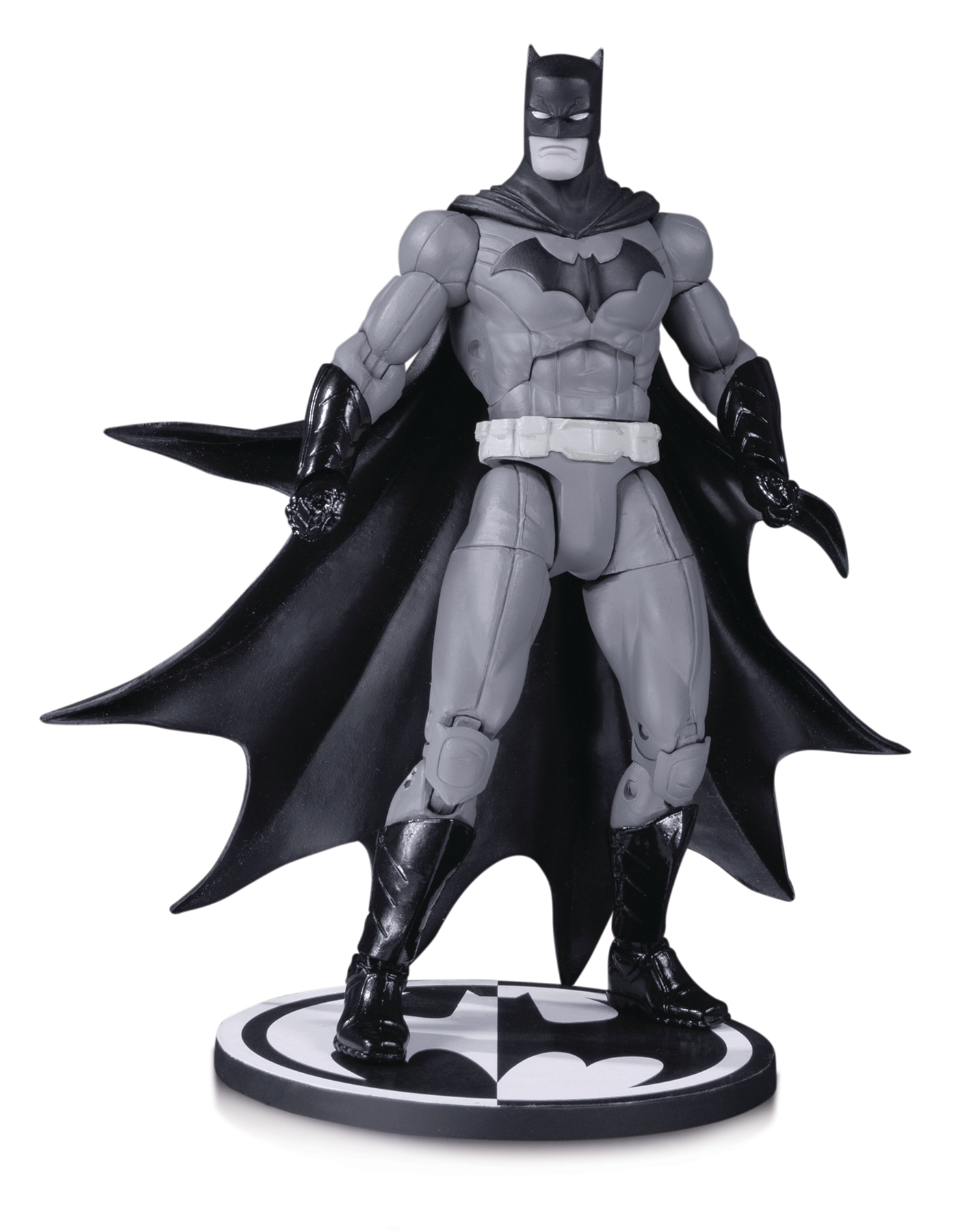 Dc Comics 1st Appearance Bob Kane Batman Black and White Figure 