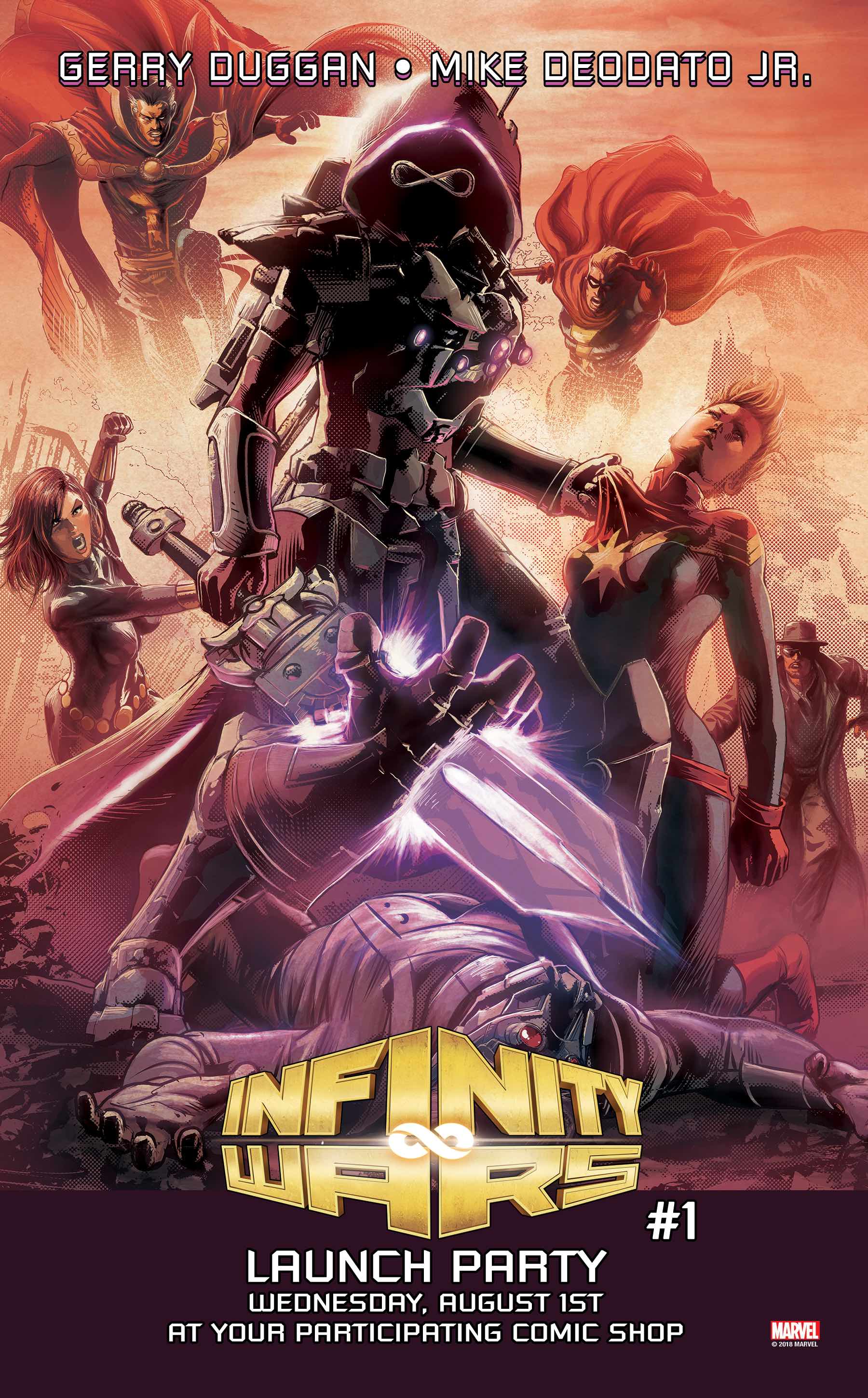 Ignite The Infinity Wars With Infinity Wars 1 Launch