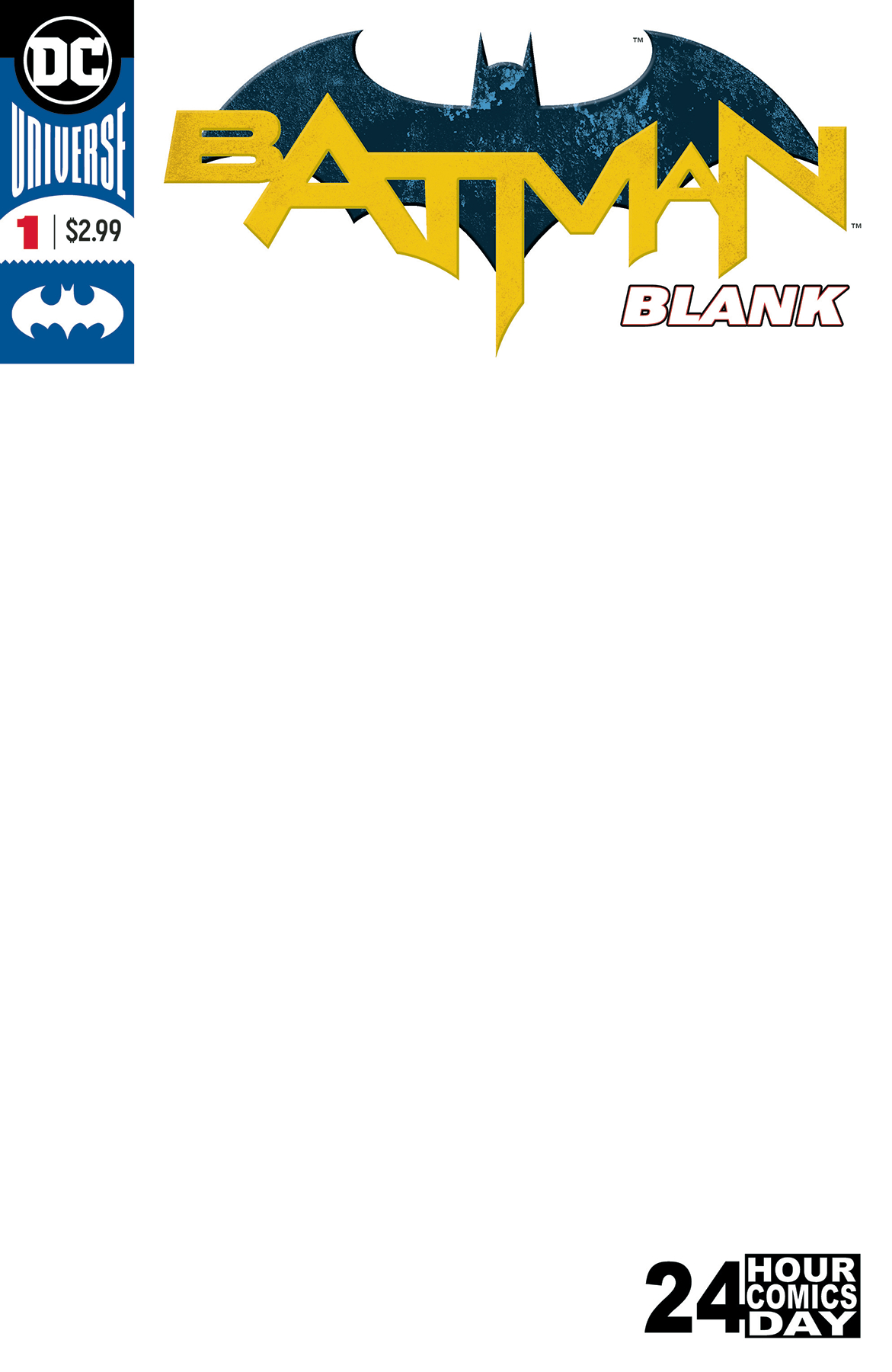 DC Has Three Blank Comic Books In Time For 24Hour Comics Day