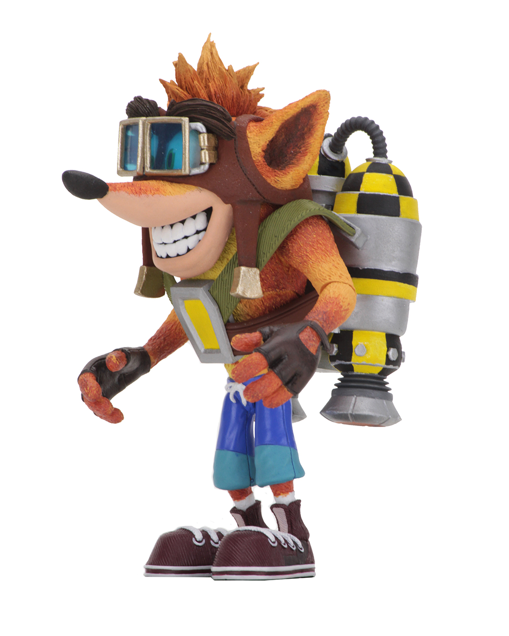 Crash Bandicoot - Figurine Crash, Deluxe Hoverboard