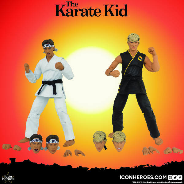 karate kid action figures