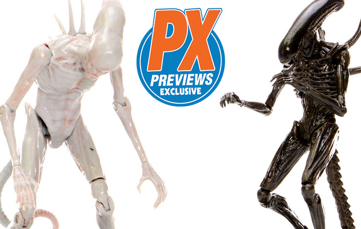 360 Unboxing Previews Exclusive Xenomorph And Neomorph From Hiya Toys Previews World